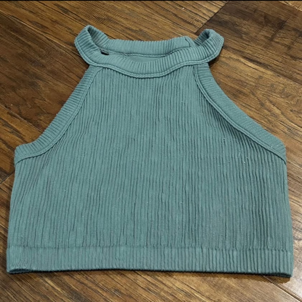 Aerie Small Green Bra Top